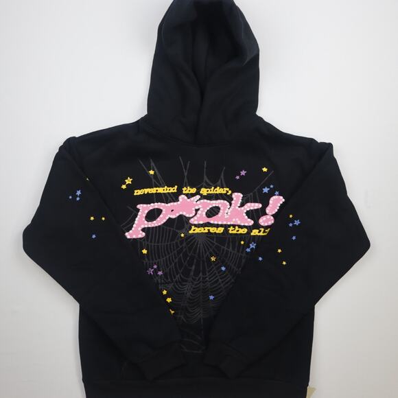 sp5der Other - Sp5der OG P*NK Hoodie Black Size Large Men’s Streetwear